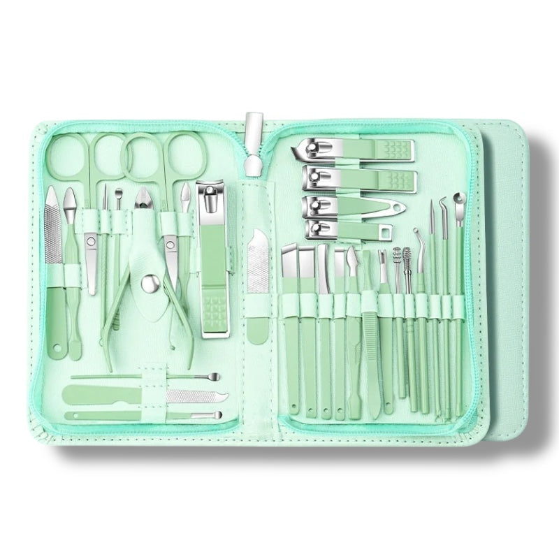30pc Stainless Steel Manicure & Pedicure Kit