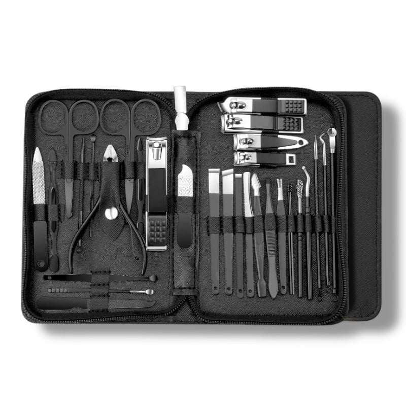 30pc Stainless Steel Manicure & Pedicure Kit