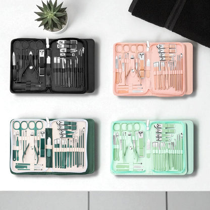 30pc Stainless Steel Manicure & Pedicure Kit