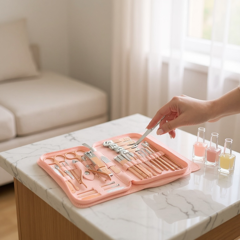 30pc Stainless Steel Manicure & Pedicure Kit